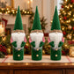 3pk Christmas Gnome Wine Bottle Covers