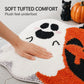 Halloween Character Shaped Bath Mat Nonslip Accent Rug 15.7 x 23.6 Inches