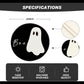 Halloween Ghost Round Placemat Heat Insulation Table Mat Set of 4