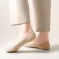 Non-slip No Show Socks Soft Solid Bottom for Casual 6Pk