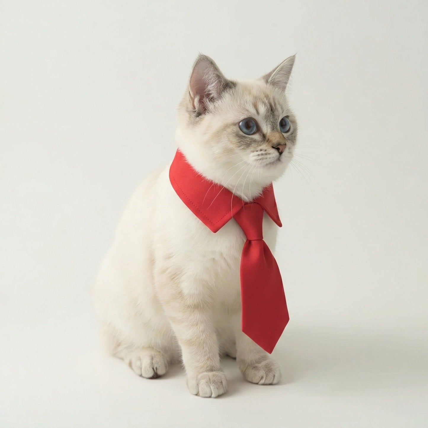 Pet Holiday Crochet Collar and Bowtie Set for Cats and Dogs Adjustable and Festive