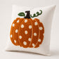 Halloween Fall Pumpkin Ghost Decorative Throw Pillow Cover 17.7x17.7in