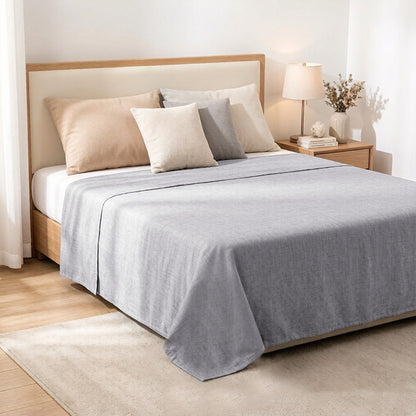 Soft Lightweight Bed Sheet, 1-Piece for Comfortable and Cozy Sleep