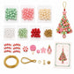 DIY Christmas Tree Beaded Ornament Decor