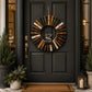 Gothic Raven Decorative Book Door Wreath 11.8 Inch