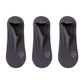 Men's No-Show Mesh Socks with Non-Slip Silicone Heel Grip and Breathable Low-Cut Design 3-Pack