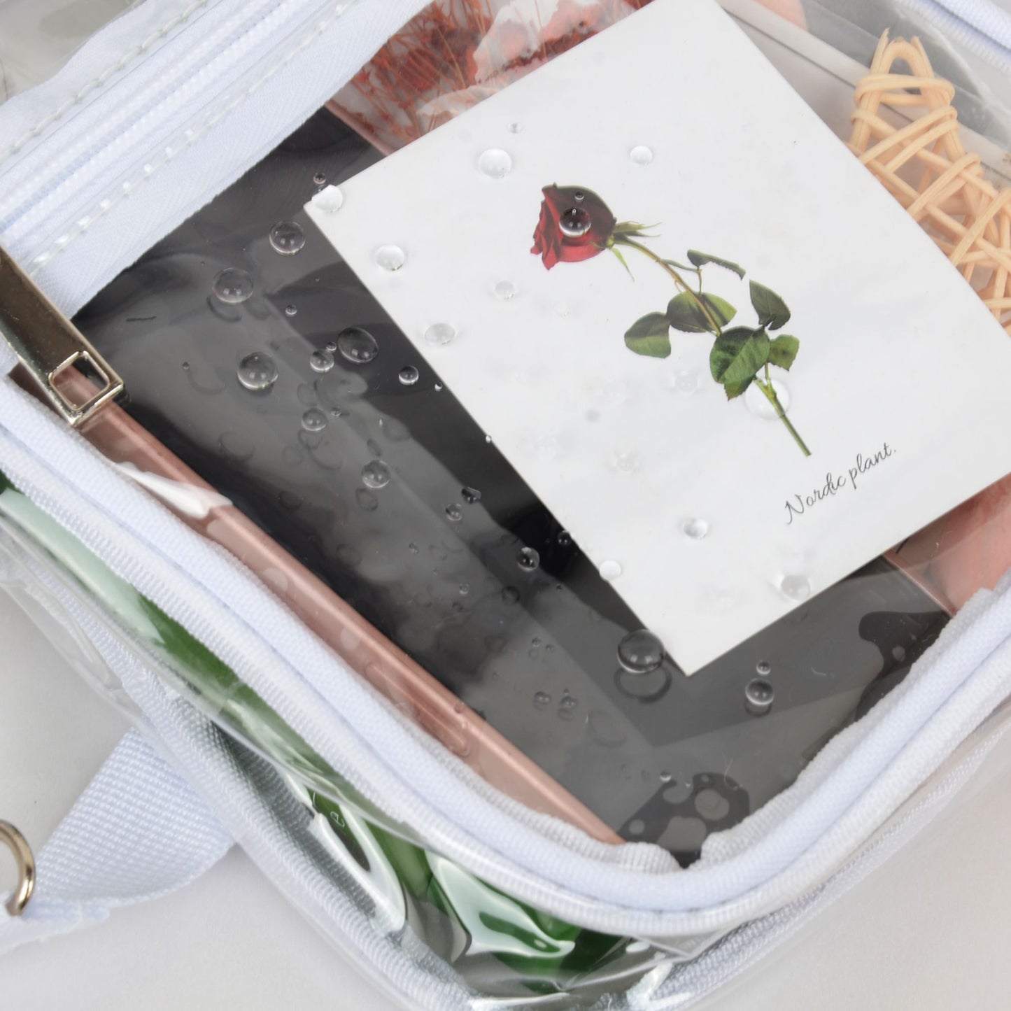 Sleek Clear Women's Shoulder Bag