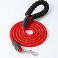 Pet Dog Leash Adjustable Nylon Rope with Comfortable Handle and Metal Clip for Small Medium Dogs