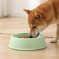 Plastic Pet Food Bowl with Rounded Rim for Cats and Dogs