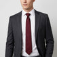 Men's Micro Dot Texture Tie Fine Woven Pattern Necktie Subtle Solid Look 57 Inch Length 3.1 Inch Width Formal Business Accessory