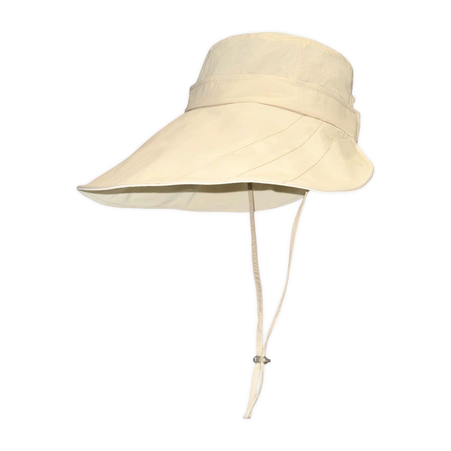 Wide Brim Bucket Sun Hat Adjustable Chin Strap UV Protection Packable Outdoor