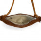 Soft Faux Suede Crossbody Shoulder Bag Adjustable Strap Compact Everyday Crescent Purse