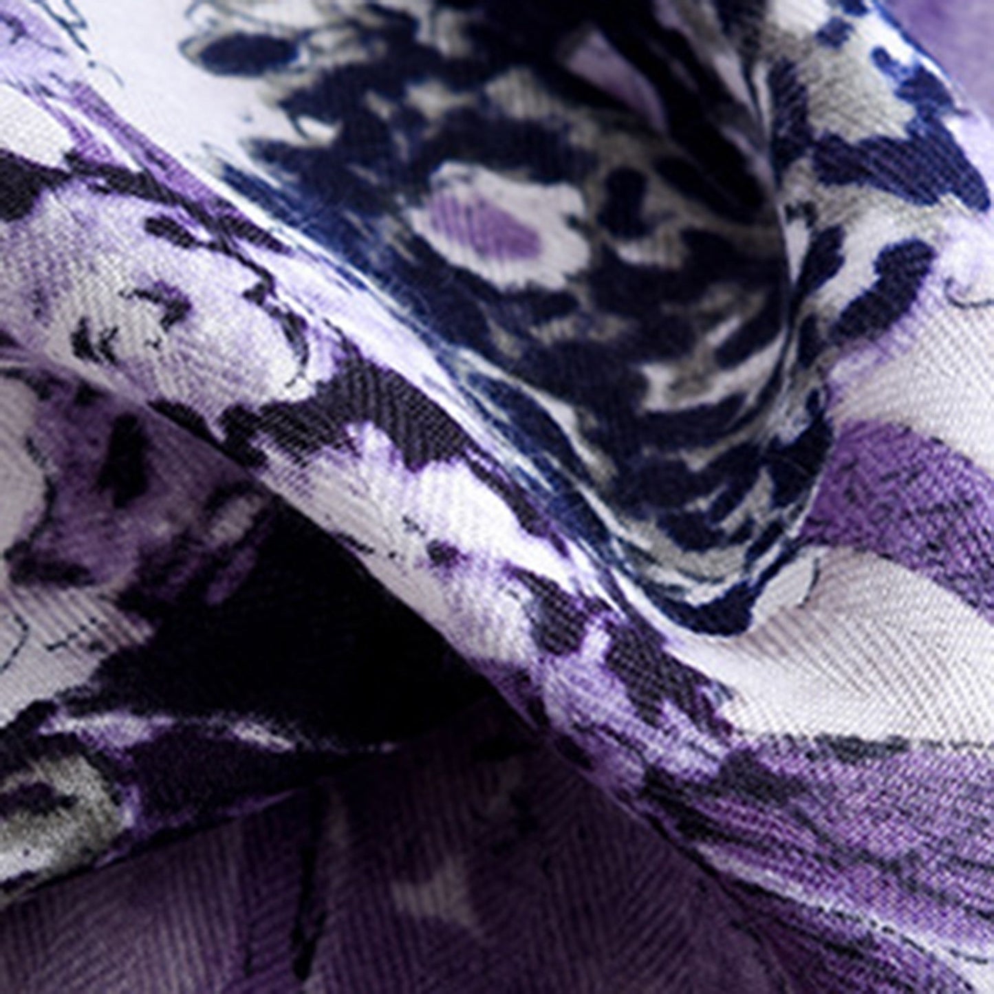 Scenic Landscape Print Square Scarf with Soft Silky Fabric Lightweight Versatile Neck and Hair Accessory