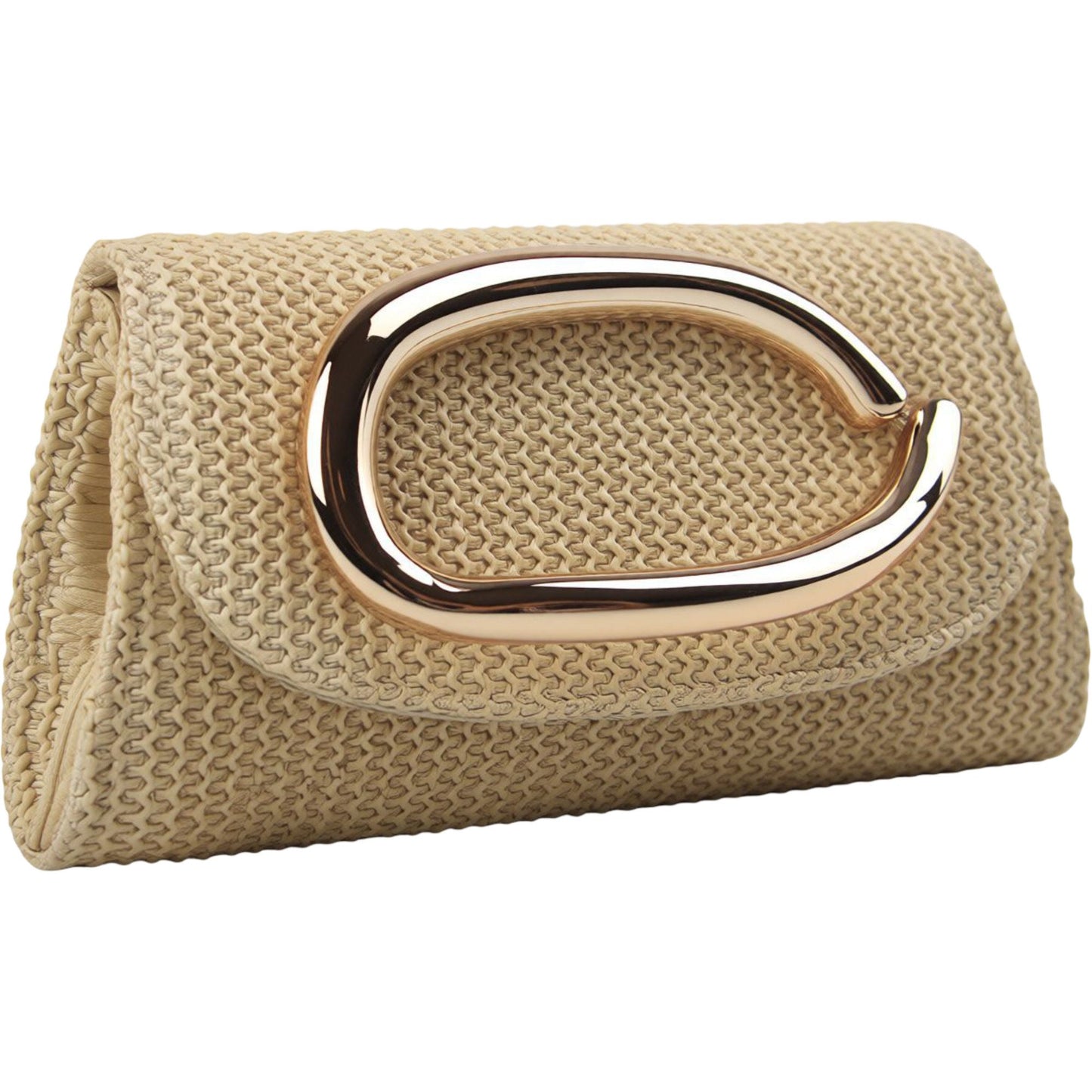 Clutch Bag with Magnetic Snap Closure