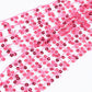 Sequin Floral Skinny Scarf Mesh Neck Wrap