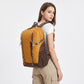 Travel Backpack with Side Pockets Front Zip Compartments Adjustable Straps Top Hle