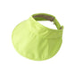 Foldable Wide Brim Sun Visor Hat