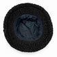 Textured Bucket Hat with Soft Polyester Fabric and Lined Interior