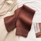 Soft Knit Scarf with Pull-Through Loop Design, Cozy Textured Fabric and Easy Draped Styling for Everyday Wear 29.5x7in