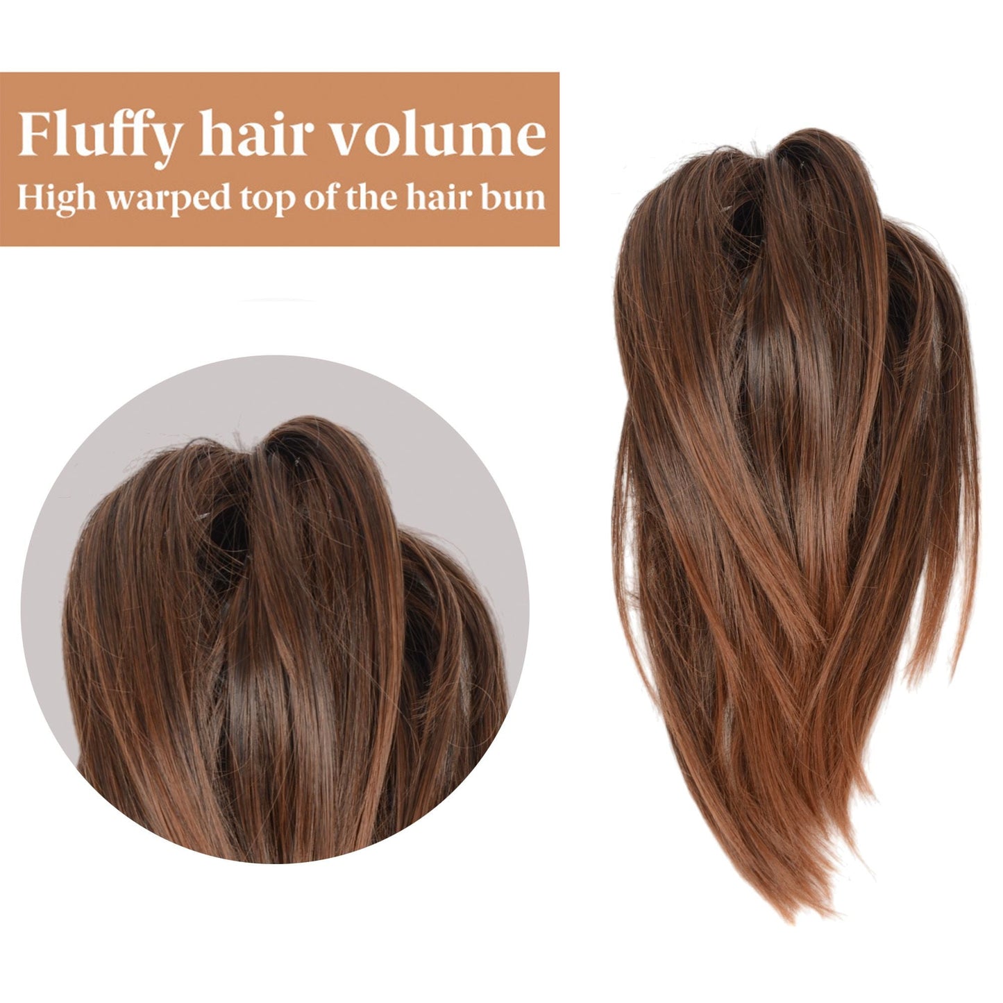 Claw On Ponytail Synthetic Hair Clip In Hair s Hair Piece Ponytail Tail Hair For Women