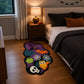 Halloween Shaped Long Accent Rug Nonslip Floor Mat 15.7 x 47.2 Inches