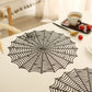 Halloween Spiderweb PVC Waterproof Non-Slip Placemat