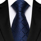 Men's Textured Diamond Pattern Silk Tie Wide Formal Necktie for Business, Weddings & Special Occasions