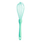3-Piece Mini Silicone Whisk Set for Baking, Mixing and Kitchen Prep