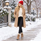 Star Stud Ribbed Knit Beanie Cuffed Winter Hat