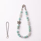Beaded Phone Wrist Strap with Butterfly Charm