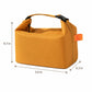 Insulated Roll Top Lunch Bag with Buckle Handle and Leak-Resistant Lining
