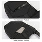 Water Resistant Nylon Crossbody Bucket Bag Adjustable Strap Multi Pocket Everyday Travel Bag