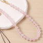 Beaded Phone Wrist Strap with Heart Charm