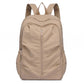 Lightweight Travel Backpack with Large Front Zip Compartment Side Pockets and Padded Shoulder Straps