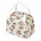 Printed Insulated Lunch Tote Bag with Double Handles and Zip Closure