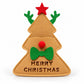 4pk Christmas Tree Santa Silverware Holders