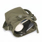 Water Resistant Nylon Crossbody Bucket Bag Adjustable Strap Multi Pocket Everyday Travel Bag