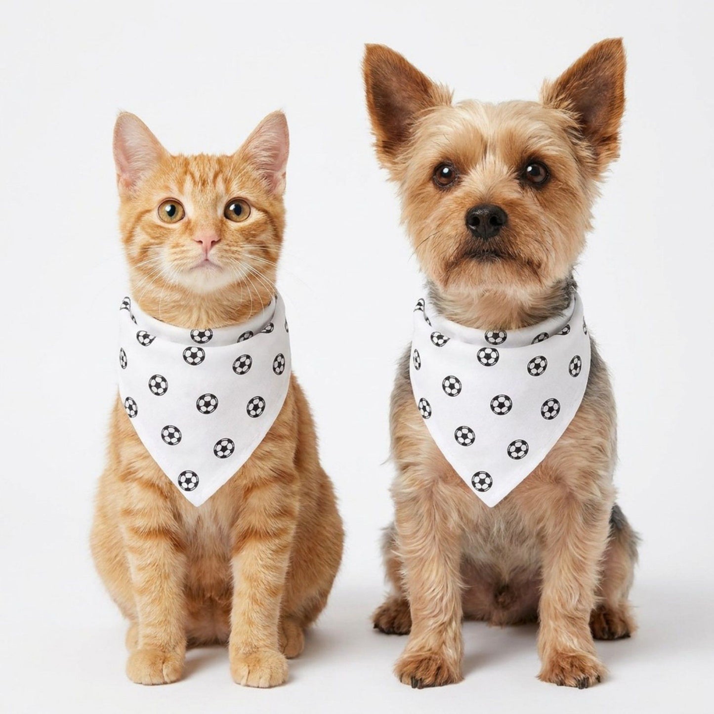 Pet Bandana Scarf Duck Pattern Decorative Neck Accessory for Dogs and Cats