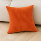 2 Pack Soft Corduroy Throw Pillow Covers 18 x 18 Inch and 12 x 20 Inch