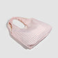 Plaid Hobo Tote Bag with Soft Slouchy Shape and Shoulder Handle