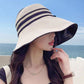 Women's Foldable Wide - Brim Sun Visor Hat