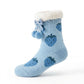 Fuzzy Strawberry Bow Crew Socks  US 5-10.5
