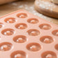 Mini Donut Silicone Baking Mold Set of 3 Nonstick Tray for Home Baking Treats