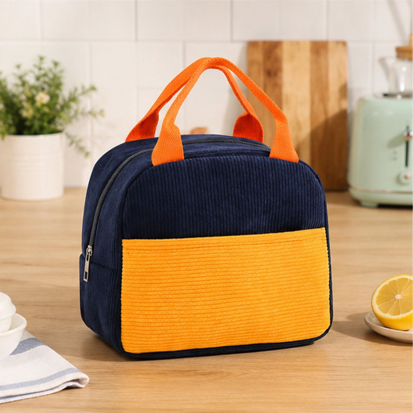 Insulated Lunch Bag Reusable Lunch Tote with Handle