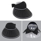 Extra Wide Brim Sun Visor Hat for Women Adjustable UV Protection Bow Detail Breathable Summer Beach Hat