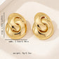 Women's Twisted Knot Statement Earrings