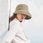 Women's Foldable Wide - Brim Bucket Sun Hat