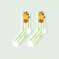 6pk Striped Ankle Socks - Cute Print Pattern Casual Socks for Daily Wear