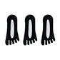 Mesh Toe Socks with Non-Slip Silicone Heel Grip Ultra Low Cut Breathable No Show Sock 3-Pack
