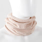 Soft Knit Neck Warmer with Cozy Layered Design 9x17 inches